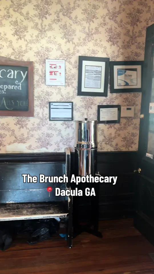 The Brunch Apothecary in Dacula showing review, visit, video by therobins0ns on TikTok