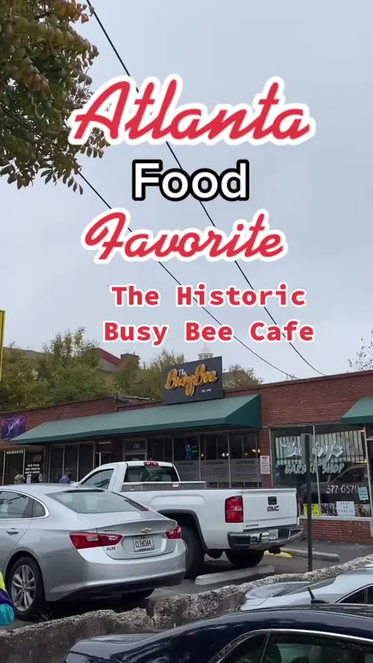 The Busy Bee in Atlanta showing review, visit, video by zackinatl on TikTok