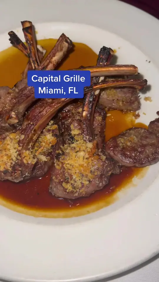 The Capital Grille on TikTok, video by teethefoodie