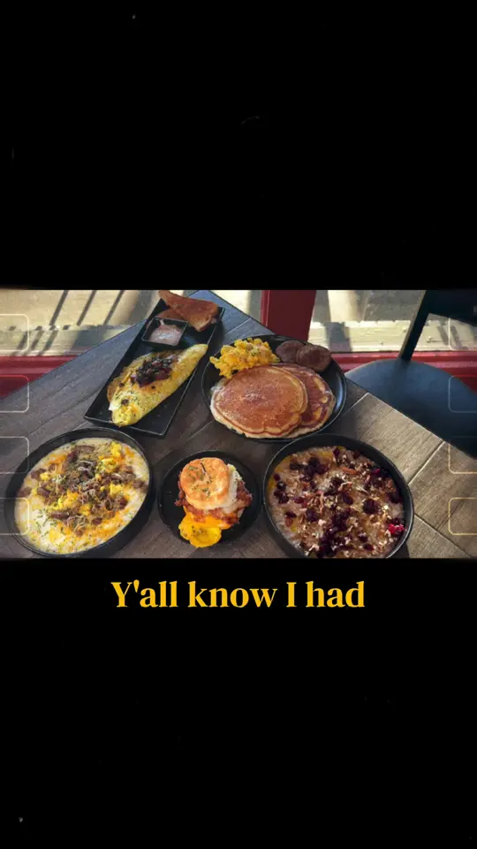 The Cenacle Bistro in Austell showing review, visit, brunch spread, drinks, video by iamnotthemask on TikTok