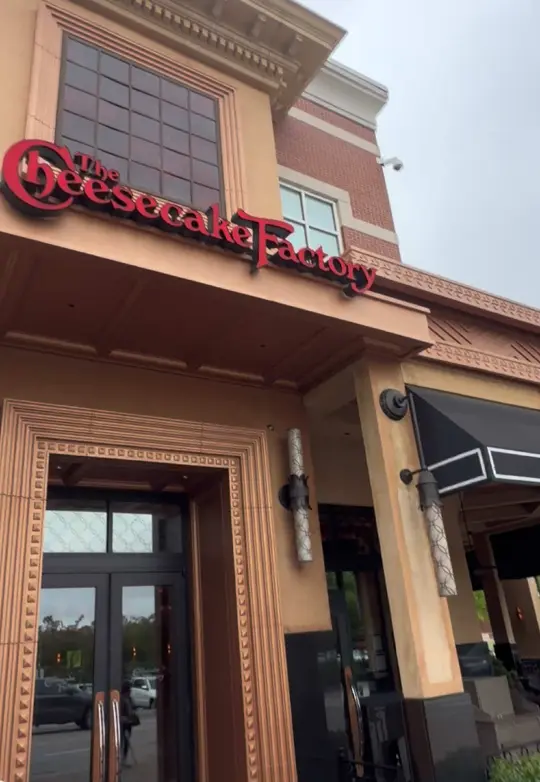 The Cheesecake Factory in Buford showing restaurant visit, dining, video by oscarbrjs on TikTok