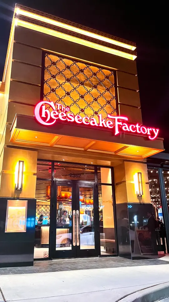 The Cheesecake Factory in Lutz showing review, visit, food, chicken madeira, sweet corn tamale cakes, oreo dream extreme cheesecake, key lime cheesecake, reese's peanut butter chocolate cake cheeseca, video by Wesley Chapel Local on Facebook
