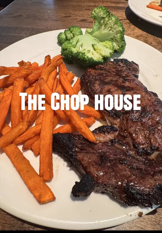 The Chop House in Augusta showing food review, steak, bread, butter, video by sweetsbyshanice on TikTok