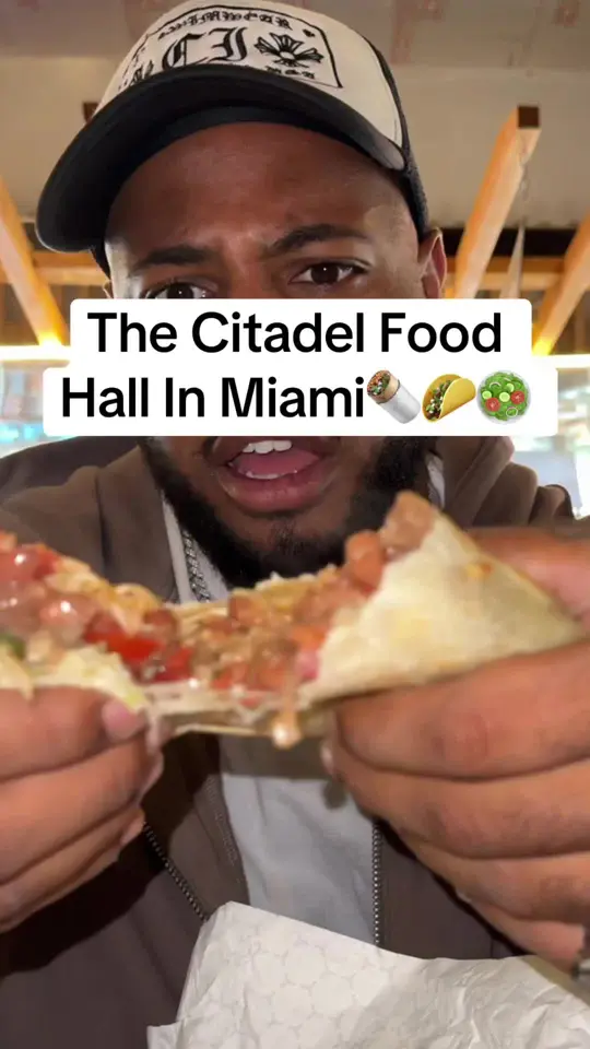 The Citadel in Miami showing food review, food haul, video by big1500__ on TikTok