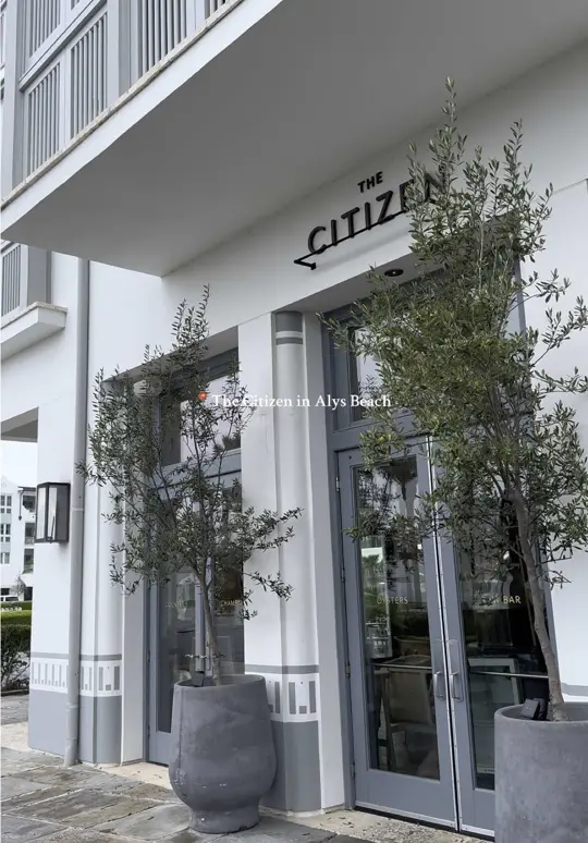 The Citizen in Alys Beach showing review, visit, video by sarah.gurnari on TikTok