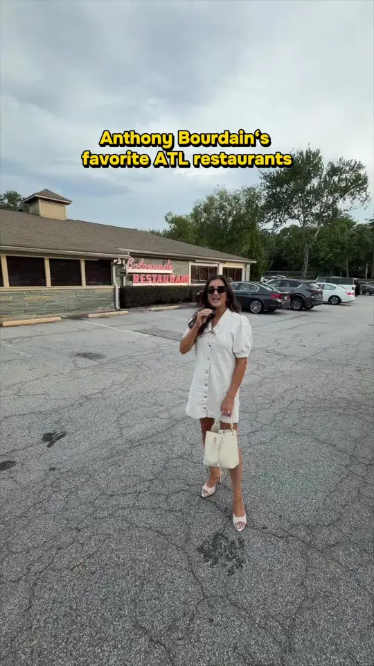 The Colonnade in Atlanta showing visit, restaurant, video by catoura on TikTok