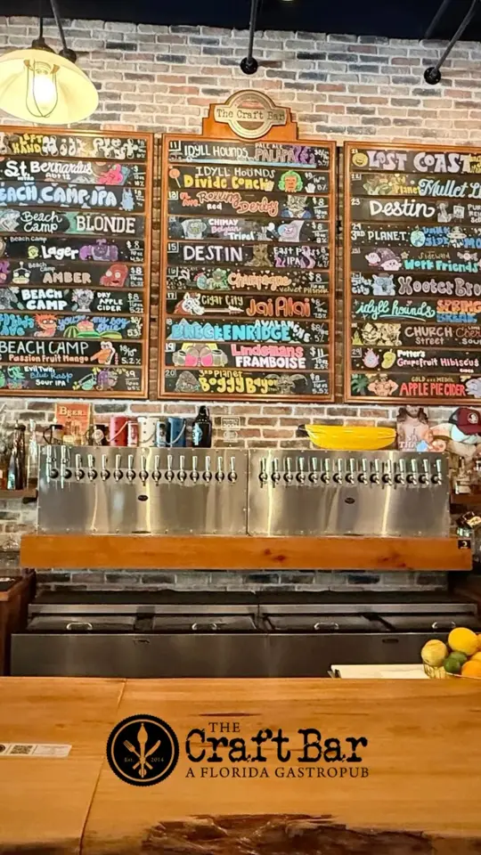 in Florida showing cocktail, craft beer, happy hour, tavern fare, video by Grand Boulevard at Sandestin on Facebook