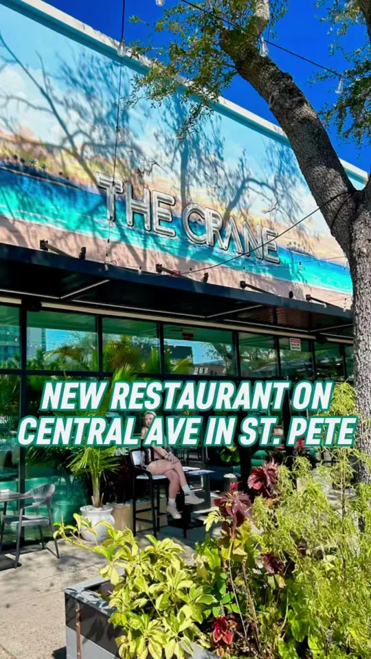  in Florida showing review, pan-seared snapper, seafood dumplings, crane house salad with mahi mahi, video by anthonysellsfl on TikTok
