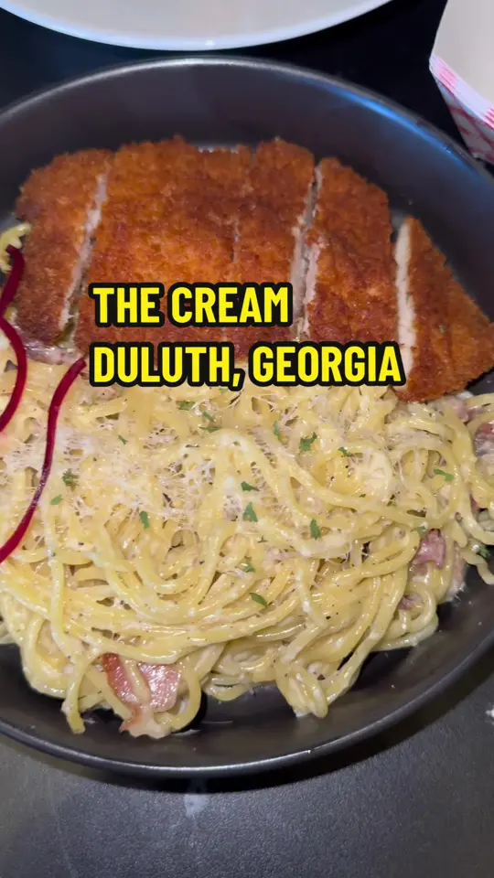 The Cream in Duluth showing food, restaurant visit, video by carmenlixx on TikTok
