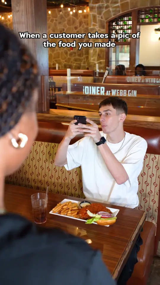 The Diner at Webb Gin in Snellville showing restaurant, diner atmosphere, video by thedineratwebbgin on TikTok