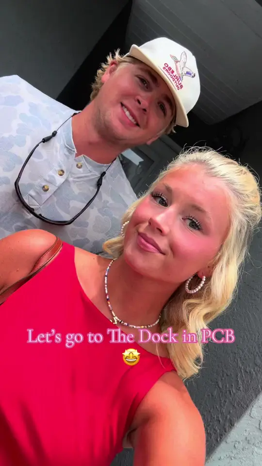 The Dock Pcb in Panama City Beach showing visit, drinks, live music, video by emwesterman529 on TikTok