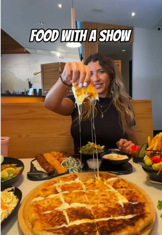THE DOUGH SHOW - Tampa in Tampa showing eatsbylaurr, middle eastern pizza, egyptian pizza, meats, shawarma, video by eatsbylaurr on TikTok