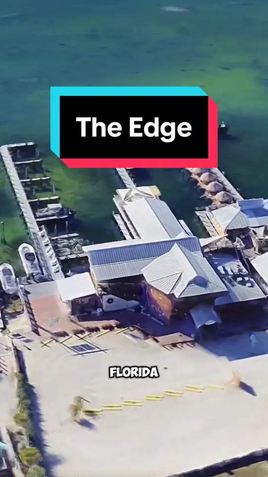 The Edge Seafood Restaurant & SkyBar in Destin showing seafood, oysters, shrimp, po'boy, video by explorewithmedaily on TikTok