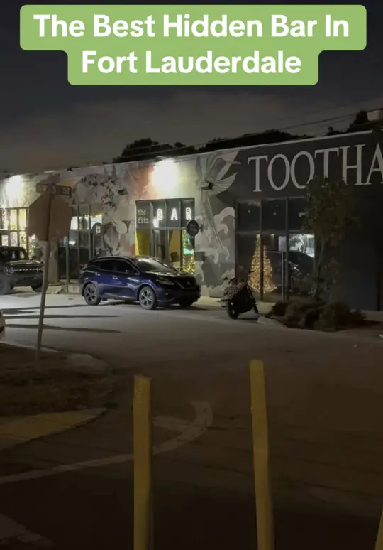 The Fitz Bar & Lounge in Fort Lauderdale showing happy hour, bar visit, video by theqb11 on TikTok