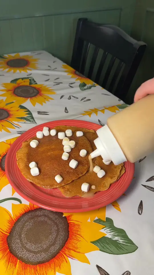 The Flying Biscuit Cafe in Columbus showing food, sweet potato pancakes, video by Flying Biscuit Cafe - Columbus, GA on Facebook