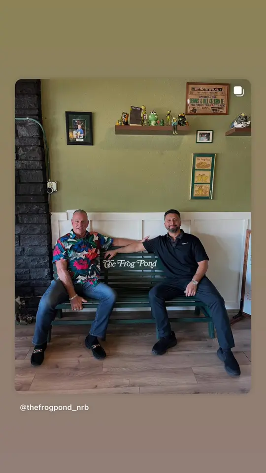 The Frog Pond Spb in St. Pete Beach showing ownership change, legacy, menu, video by Frog Pond Restaurant on Facebook