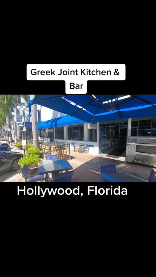 The Greek Joint Kitchen and Bar in Davie showing restaurant visit, food, video by stevecabeza on TikTok