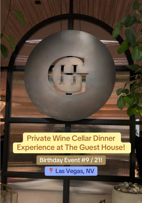 The Guesthouse in Orlando showing review, visit, wine cellar setting, bandersnatch cocktail, seafood platter, video by thelifeofamariii on TikTok