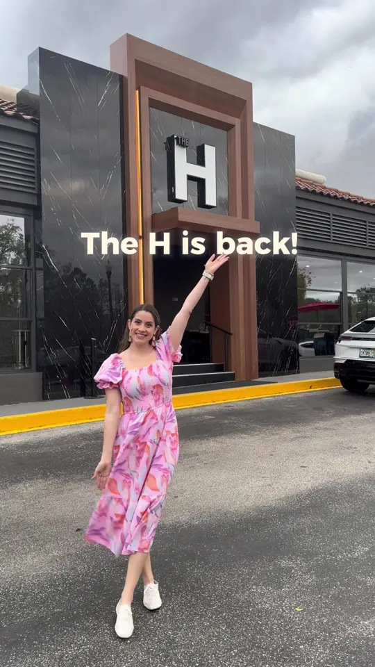 The H Orlando in Orlando showing review, visit, video by cheatdayorlando on TikTok