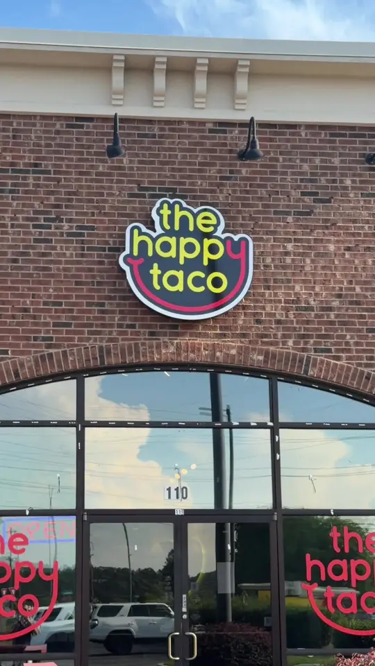 The Happy Taco in Acworth showing visit, mexican food, margarita, video by dylbled47 on TikTok