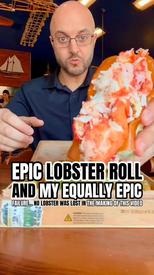 The Helm Seafood Parlour in St. Pete Beach showing lobster rolls, sour orange pie, seafood, video by Tampa Bay is Awesome on Facebook
