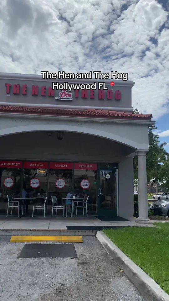 The Hen and Hog Breakfast & Brunch in Hollywood, Florida in Hollywood showing brunch, review, video by 0nlyashleyyyy on TikTok