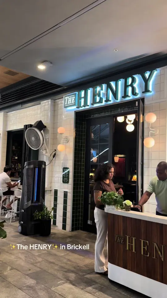 The Henry in Miami showing atmosphere, vibes, video by miami.vibes.only on TikTok