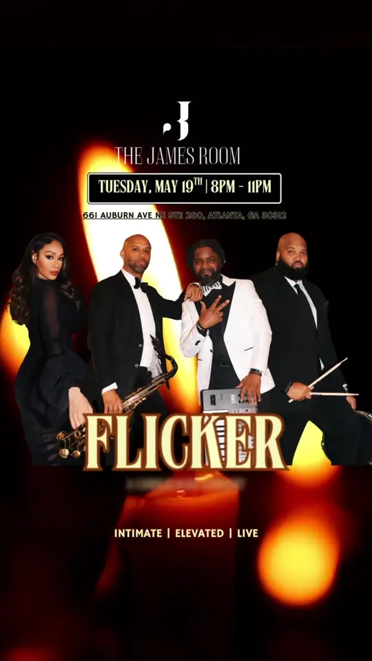 The James Room in Atlanta showing live music, visit, video by ayannaatl on TikTok