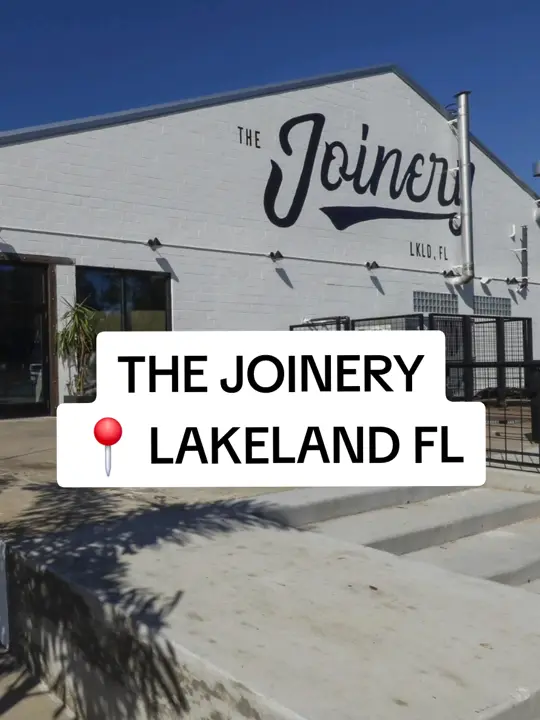 The Joinery in Lakeland showing food hall, group dining, lakeland fl, video by floridavibez on TikTok