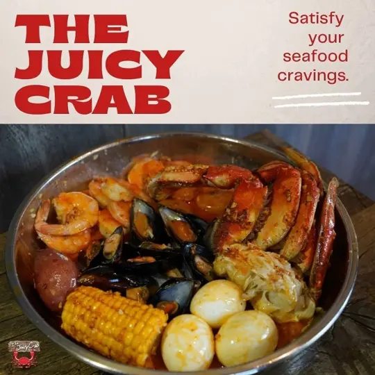 The Juicy Crab - Fayetteville in Fayetteville showing restaurant visit, seafood, video by The Juicy Crab Fayetteville on Facebook