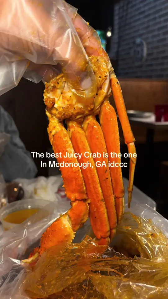 The Juicy Crab McDonough in McDonough showing seafood, juicy crab, video by uniquelasheaa on TikTok