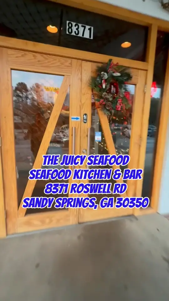 The Juicy Seafood Kitchen and Bar in Sandy Springs showing visit, food, party combo #2, video by GABE LUSTMAN on YouTube