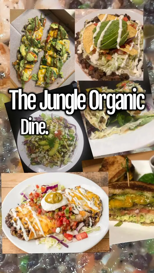 The Jungle Organic - Dine. Shop. Heal. in Indialantic showing restaurant, market, food, video by The Jungle Organic Restaurant & Market on Facebook