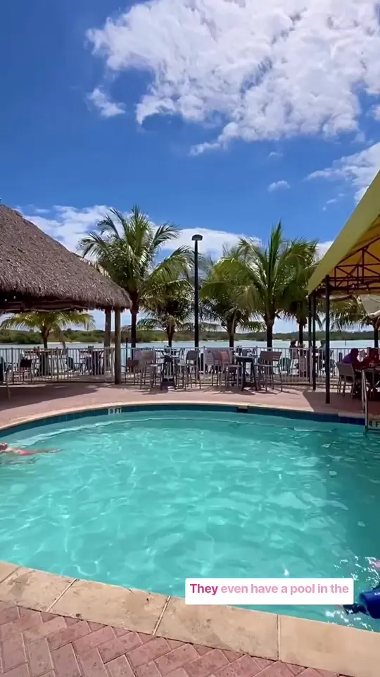 The Jupiter Grill in Jupiter showing waterfront dining, review, visit, video by chelsea.fetter on TikTok