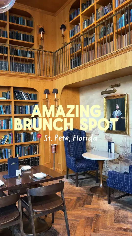  in Florida showing restaurant, brunch, fried chicken sandwich, truffle fries, french toast, video by sunkissedinstpete on TikTok