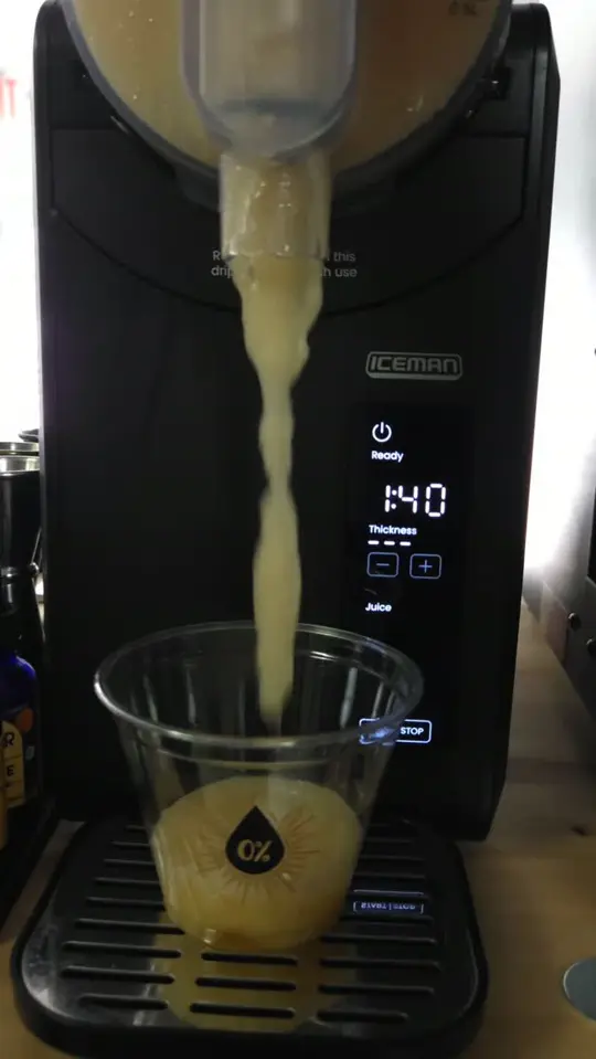 The Little Sober Bar in Woodstock showing event, summer celebration; food and drink, $5 slushies; food and drink, green tea peach aromatic bitters slushie; food and drink, premium na drinks, video by The Little Sober Bar on Facebook