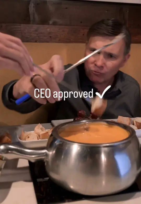 The Melting Pot in St. Petersburg showing fondue, cheese fondue, video by themeltingpotrestaurants on TikTok