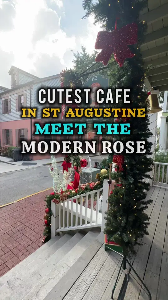 The Modern Rose St. Augustine on TikTok, video by walkingonglittersunshine