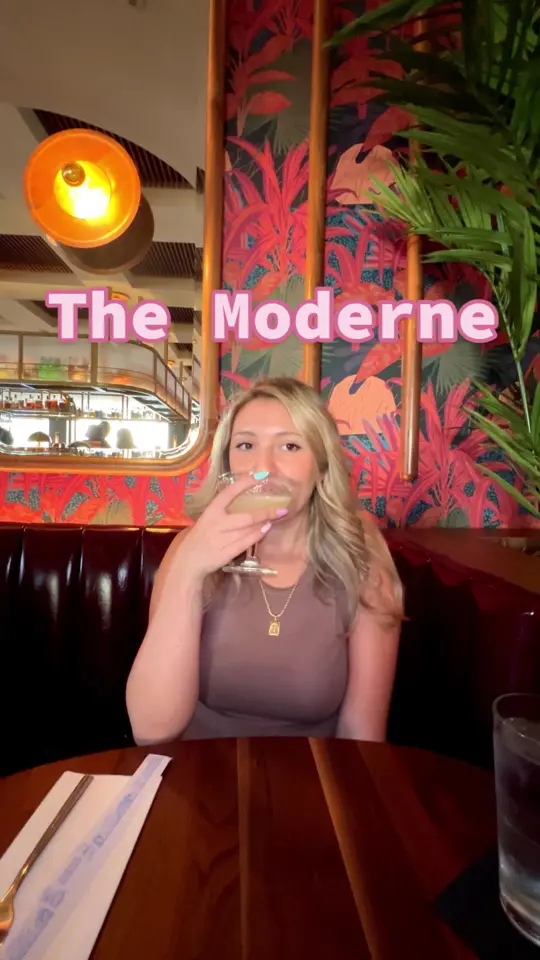 The Moderne in Orlando showing cocktail, happy hour, video by samanthalongton on TikTok