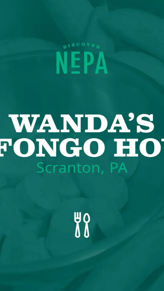 The mofongo's house in Lakeland showing fried green plantains, latin american food, video by DiscoverNEPA on Facebook