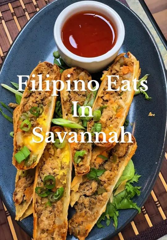 The Narra Tree in Savannah showing restaurant, calamansi lemonade, drink special, video by suki_michelle_ on TikTok