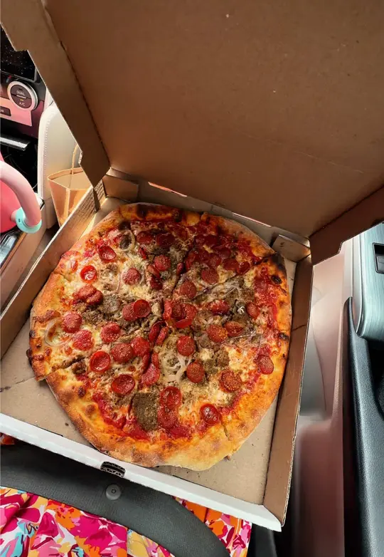 The NONA Slice House in Safety Harbor showing pizza, ricotta, video by denalovesfood on TikTok