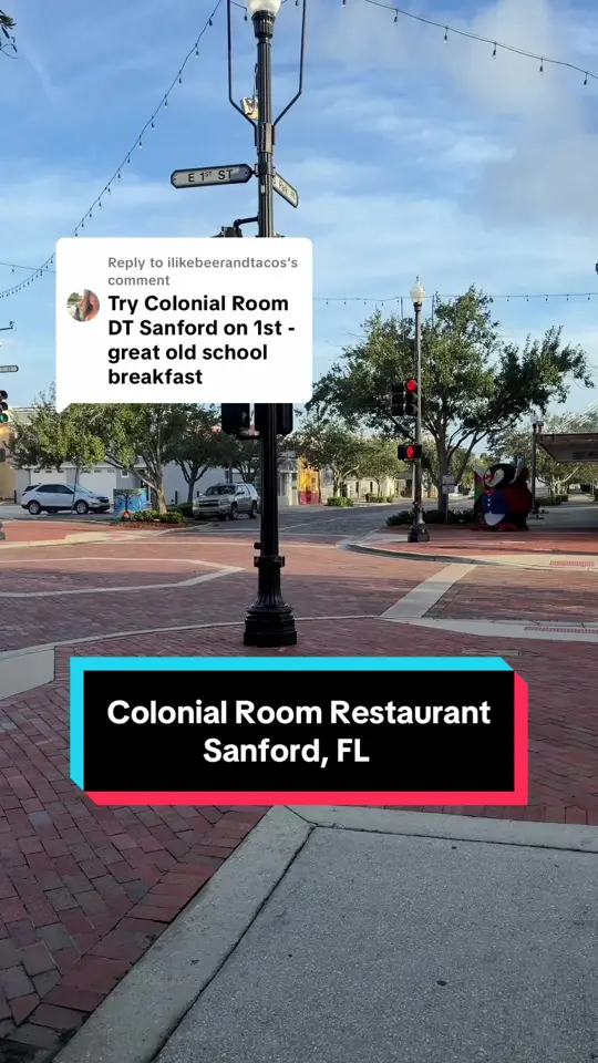 The Original Christo's in Sanford showing diner, food review, video by justryaneats on TikTok