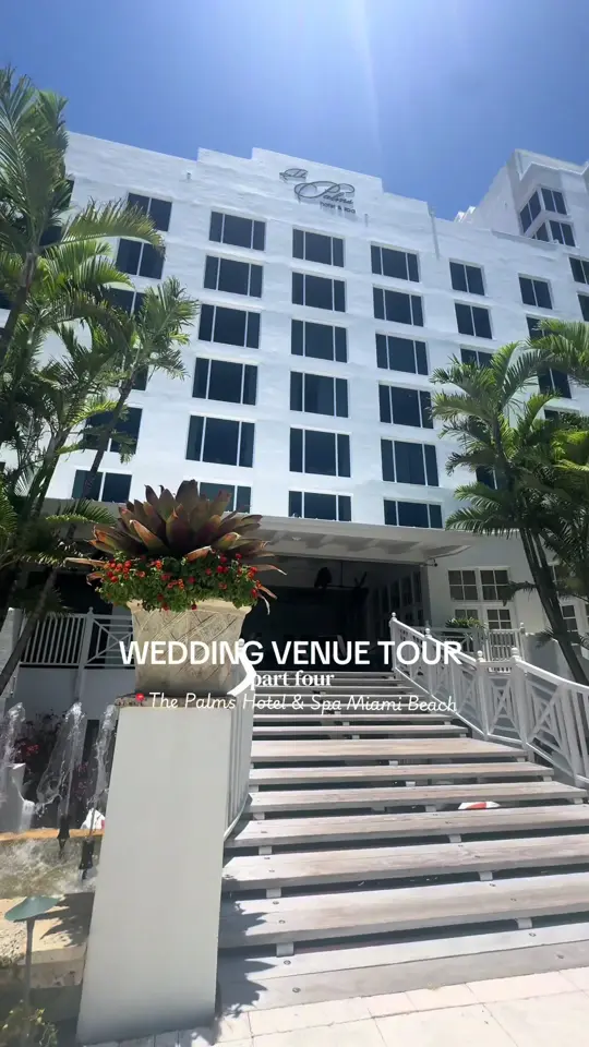 The Palm - Miami in Miami showing wedding venue, tour, atmosphere, video by carocardellee on TikTok