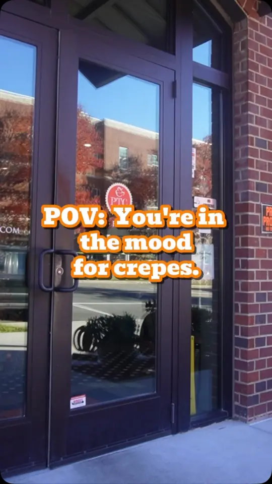 The Peachtree Cafe in Lawrenceville showing food, crepes, video by The Peachtree Cafe on Facebook