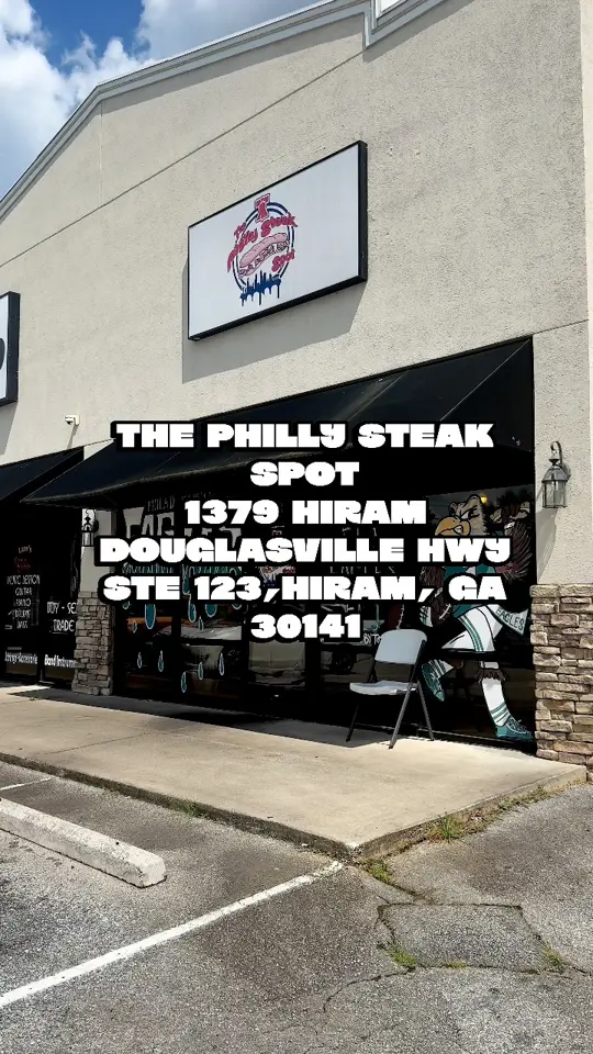 The Philly Steak Spot in Hiram showing visit, review, food, philly cheesesteak egg rolls, pepperoni pizza egg rolls, seasoned whole fried wings, fried ribs, dirty spaghetti, philly cheesesteaks, video by Al aka Creator of Unctent on Facebook
