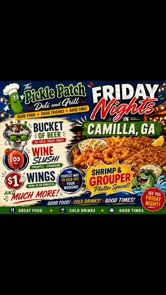 The Pickle Patch Deli & Grill Camilla, Ga. in Camilla showing food, restaurant visit, video by The Pickle Patch Deli & Grill Camilla, G on Facebook