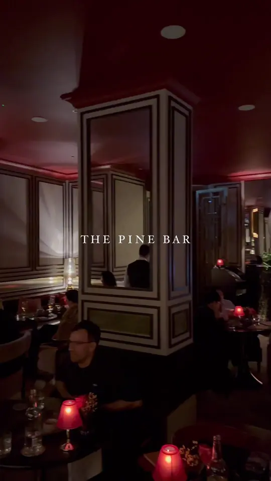 The Pine Bar in Athens showing cocktail, unique cocktail concoctions, video by hadley.ogarro on TikTok