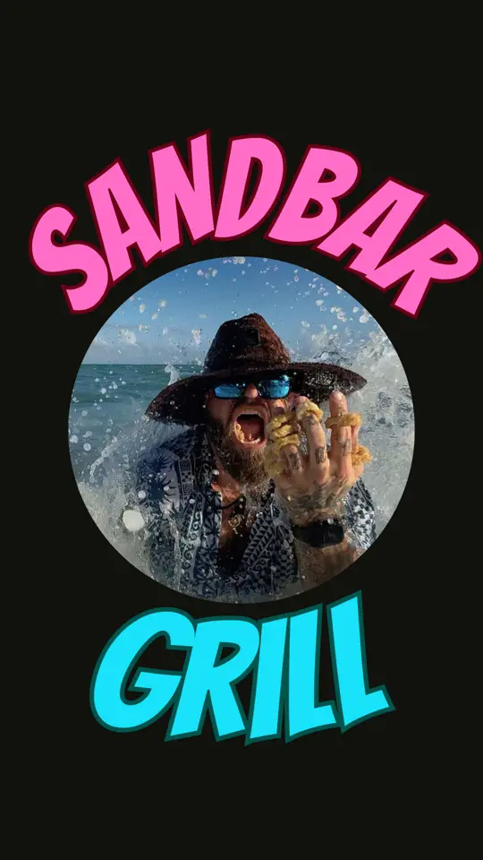 The Sandbar & Grille in Fort Myers showing review, visit, video by therealpompanojim on TikTok