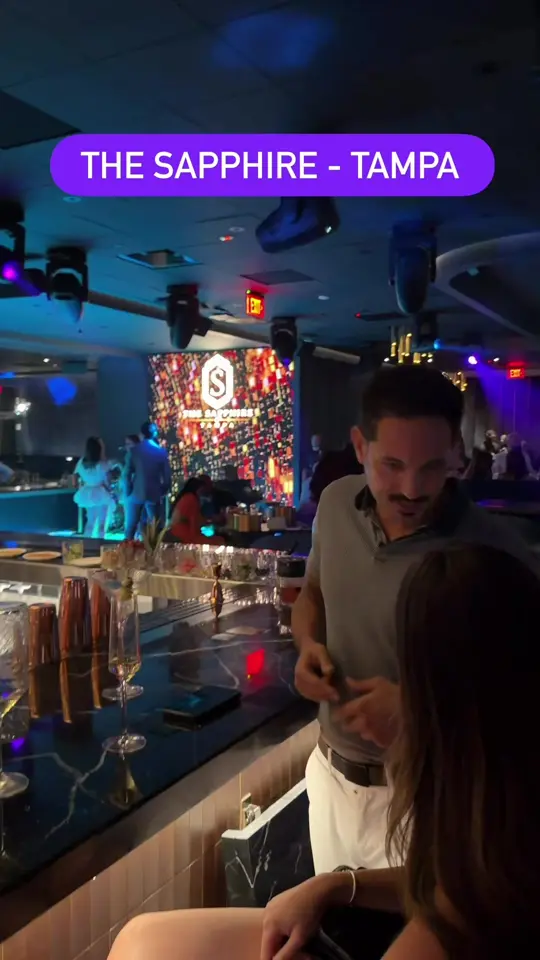 The Sapphire Tampa in Tampa showing review, visit, video by tylergilley_ on TikTok